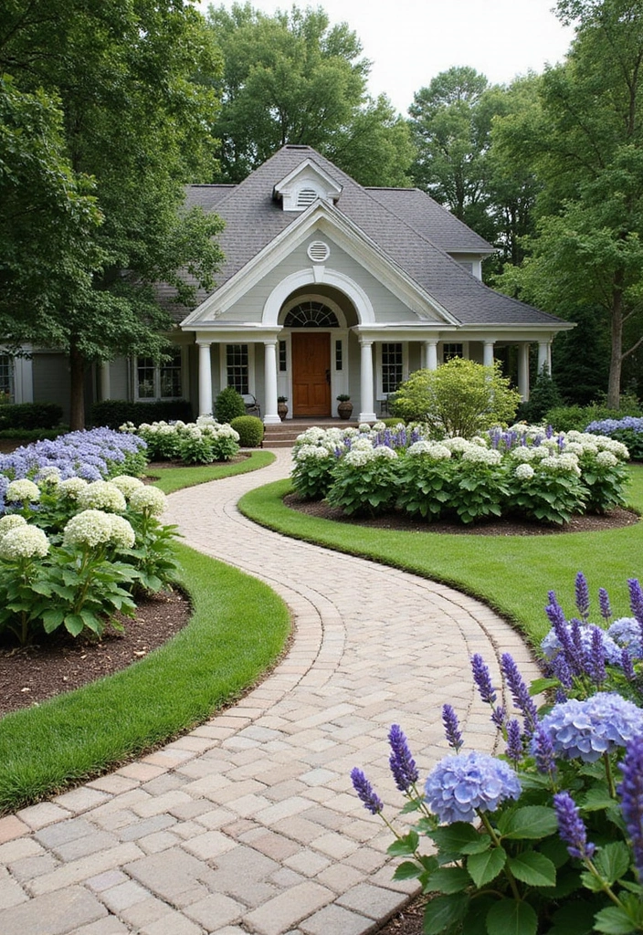 10 Stunning Raised Flower Beds That Will Transform Your Front Yard! - 7. Curved Raised Beds