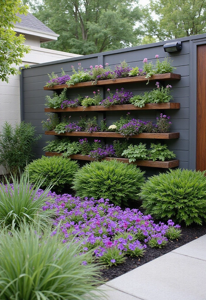 10 Stunning Raised Flower Beds That Will Transform Your Front Yard! - 8. Vertical Raised Beds