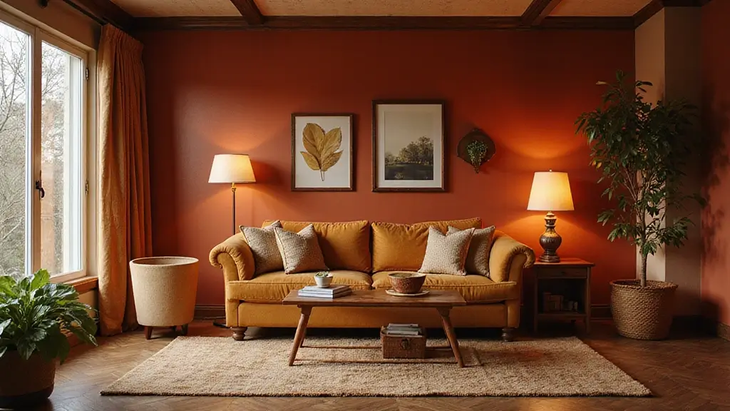 Warm Color Palettes for Cozy Living Rooms