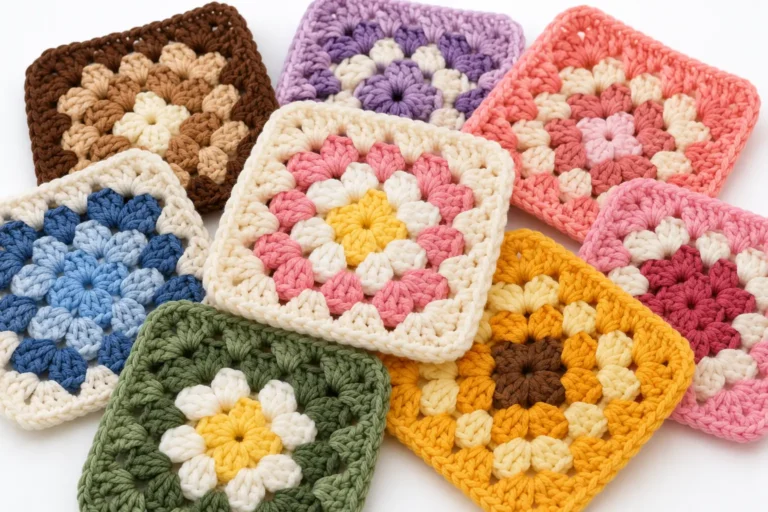 Crochet garnny square