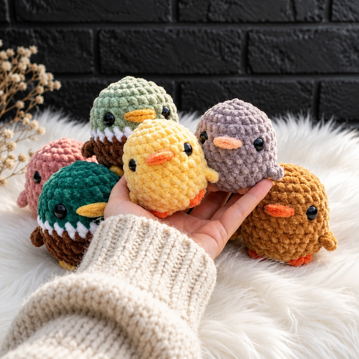 No-Sew Crochet Duck Pattern